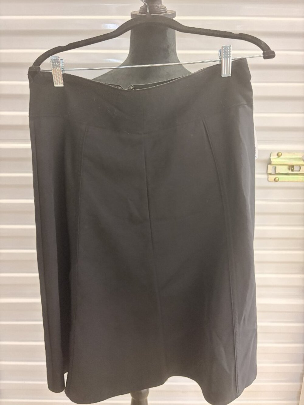 Women's Small black knee-length skirt